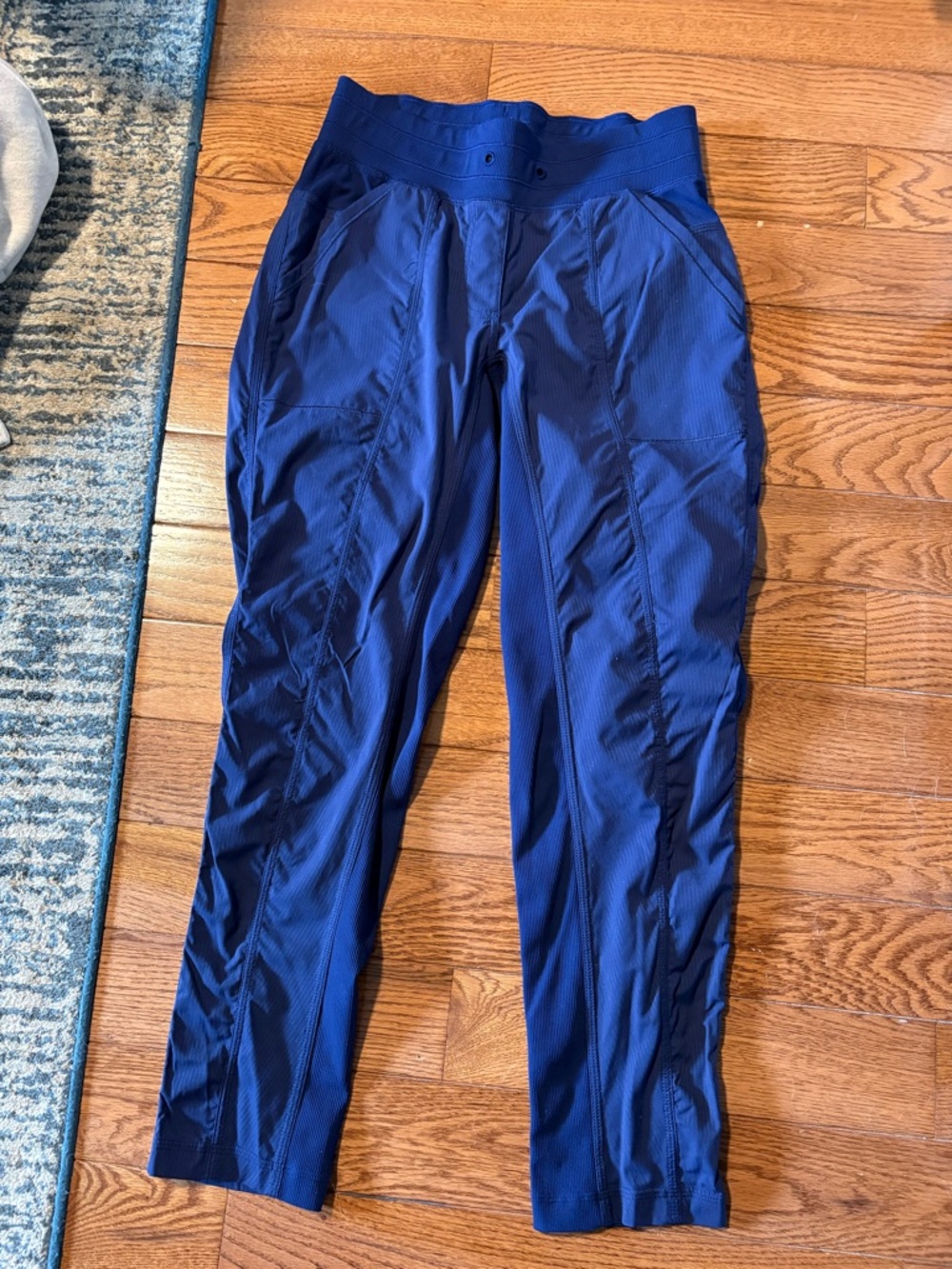lululemon athletica dance studio 7/8” Deep Blue joggers